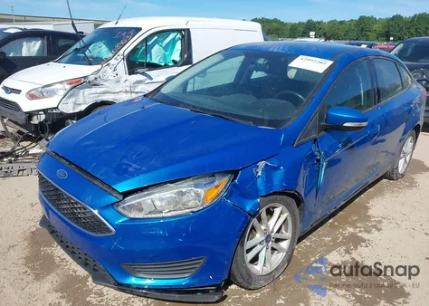 2016 Ford Focus Se из США, поврежденный, VIN 1FADP3F2XGL394757